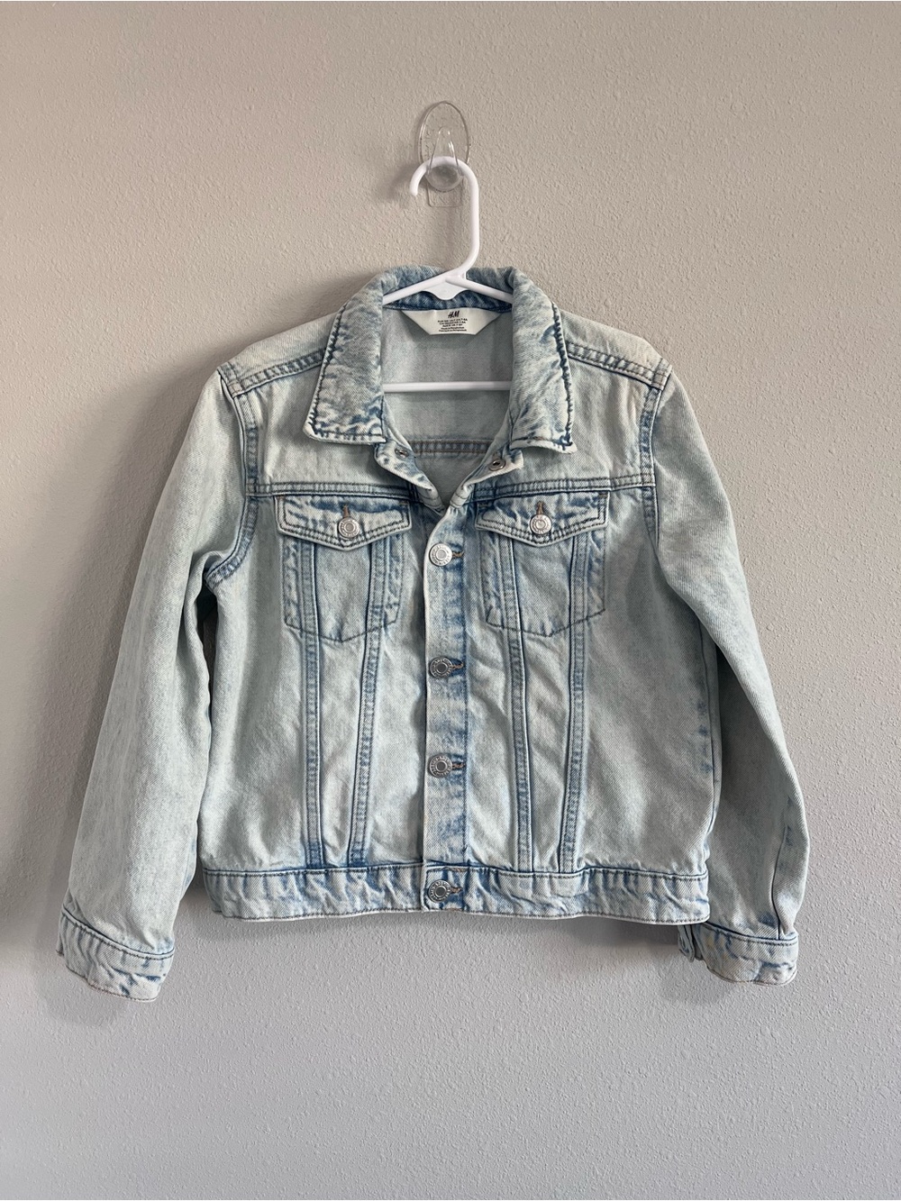 H&M Light Blue Kids Denim Jacket